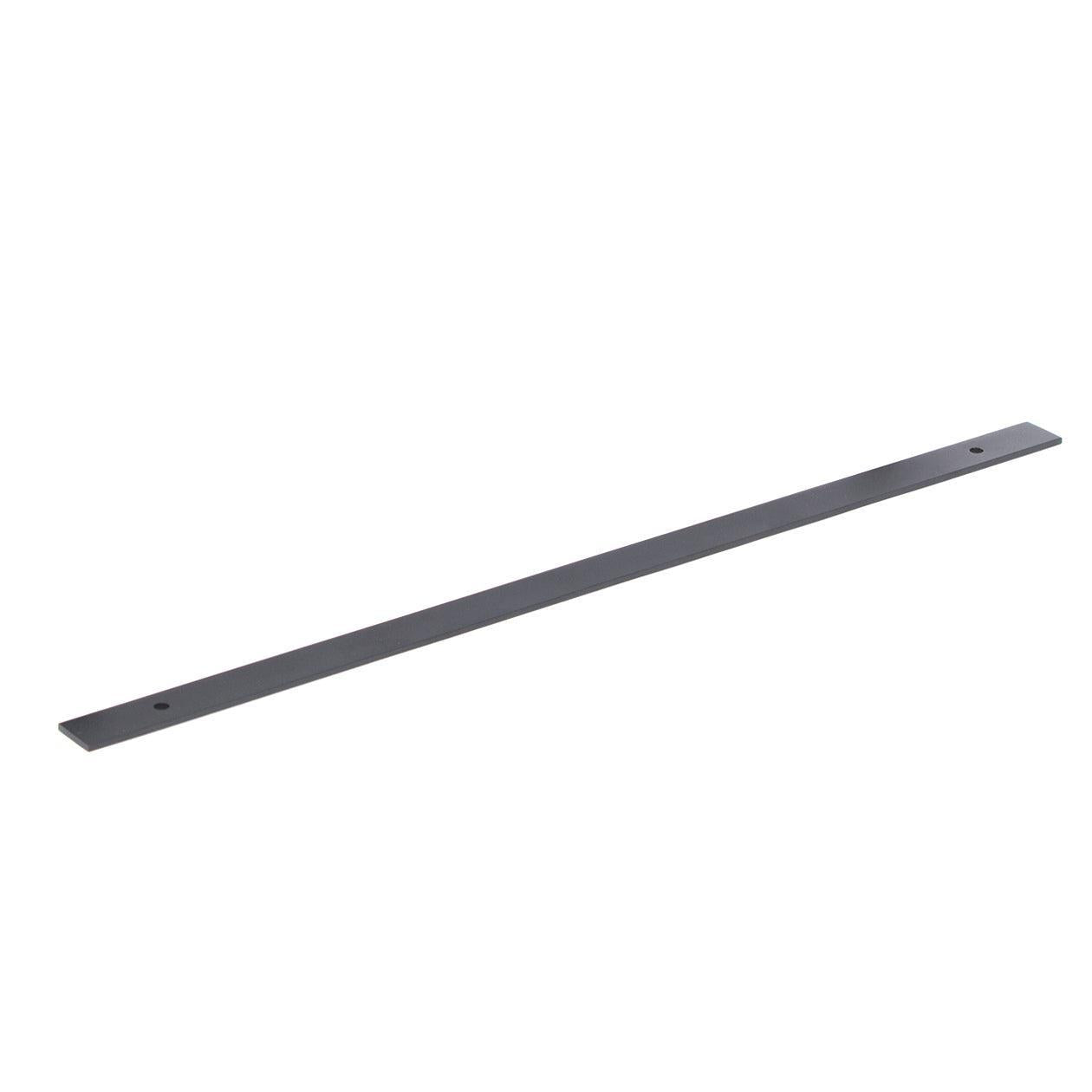 Momo Bellevue 416mm Plain Backplate Matt Black