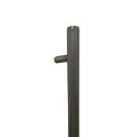 Momo Bellevue Knurled Door Pull Handle Dark Brushed Brass