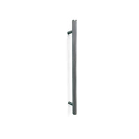 Momo Bellevue Knurled Door Pull Handle Dull Brushed Nickel