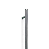 Momo Bellevue Knurled Door Pull Handle Dull Brushed Nickel