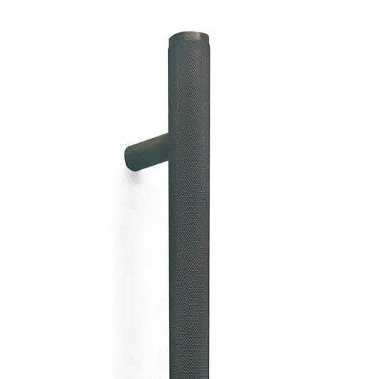 Momo Bellevue Knurled Entry Door Pull Handle Bronze