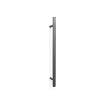 Momo Bellevue Lined Door Pull Handle Dull Brushed Nickel