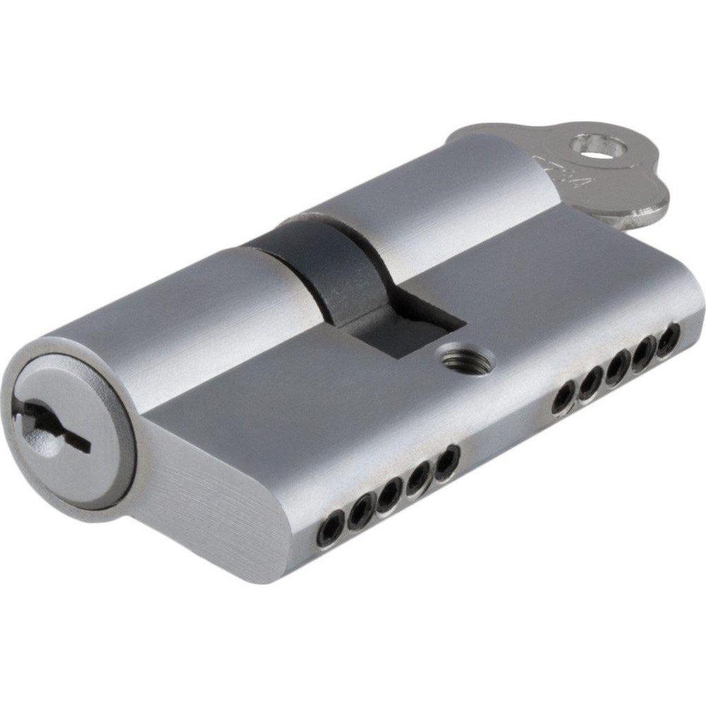 SDG Euro Cylinder Dual Function 5 Pin Brushed Chrome L65mm