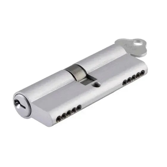 SDG Euro Cylinder Dual Function 5 Pin Brushed Chrome L80mm