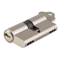 SDG Euro Cylinder Key Key 3 Pin Satin Nickel L45mm
