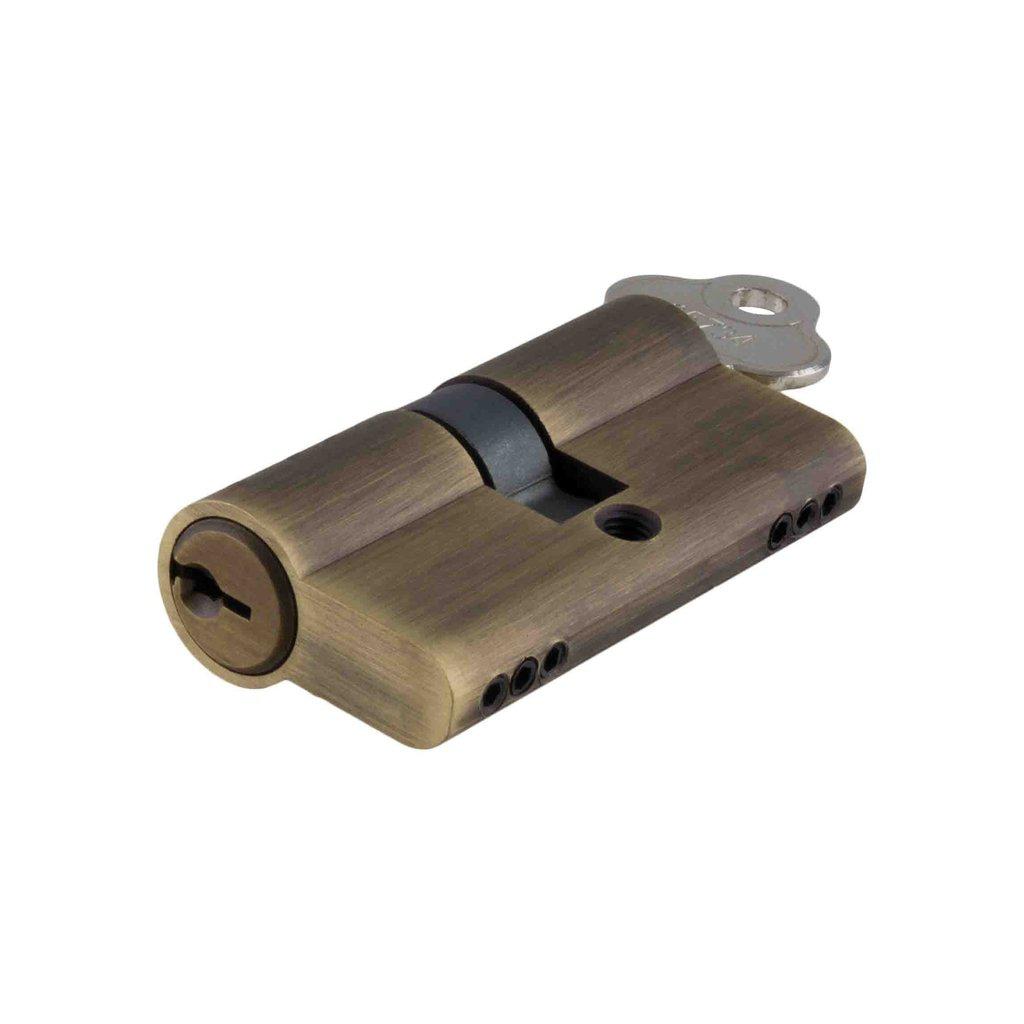SDG Euro Cylinder Key/Key 3 Pin Signature Brass L45mm