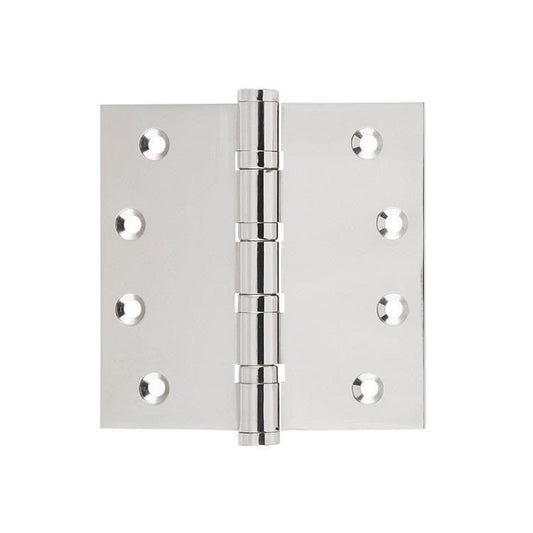 SDG Hinge Ball Bearing Polished Nickel W100mm