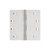 SDG Hinge Fixed Pin Polished Nickel W100mm