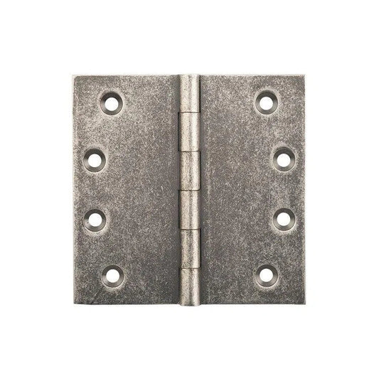 SDG Hinge Fixed Pin Rumbled Nickel W100mm
