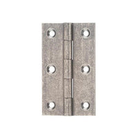 SDG Hinge Fixed Pin Rumbled Nickel W50mm