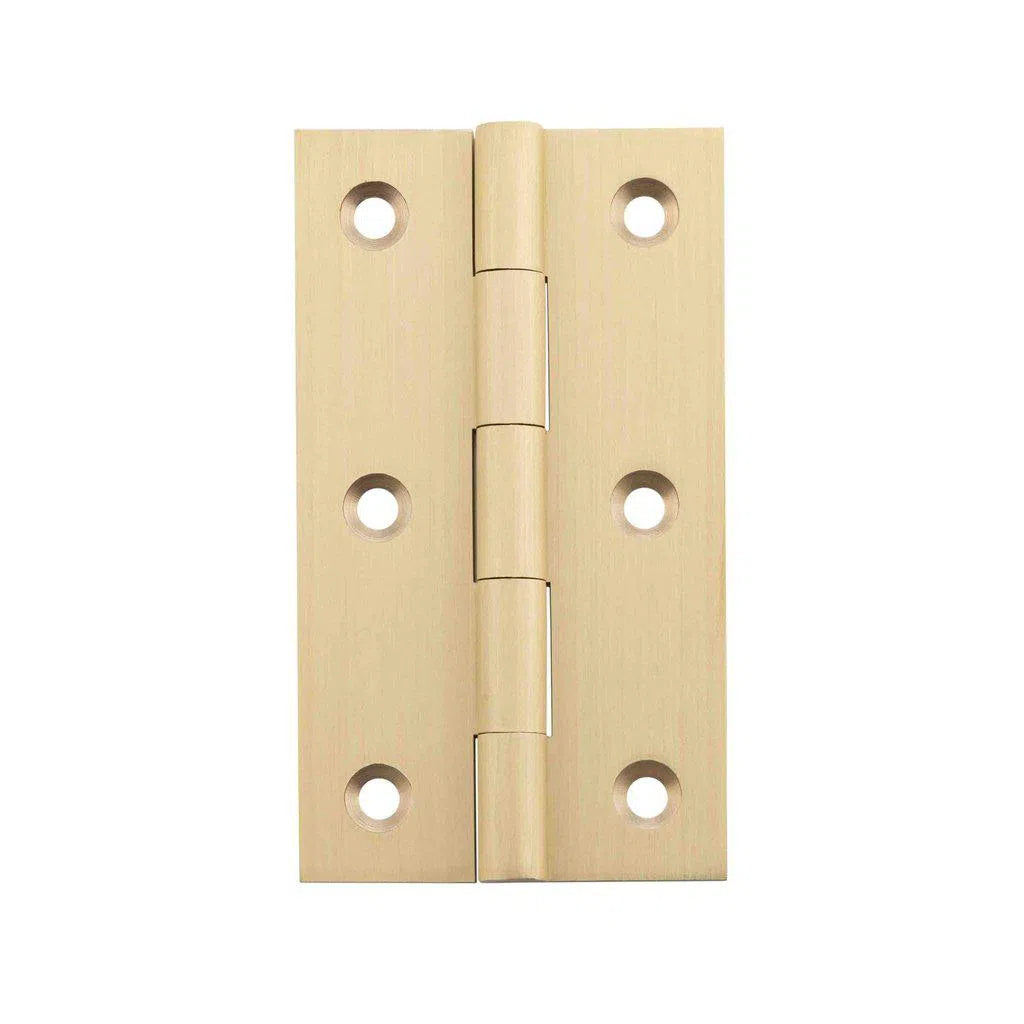 SDG Hinge Fixed Pin Satin Brass W50mm