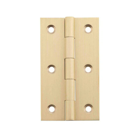 SDG Hinge Fixed Pin Satin Brass W50mm