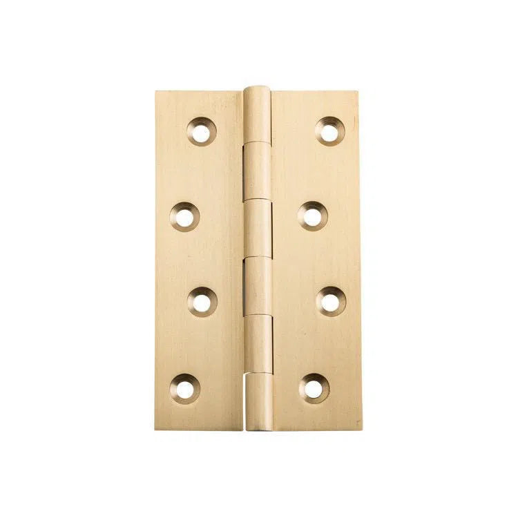 SDG Hinge Fixed Pin Satin Brass W60mm