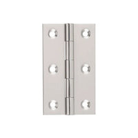 SDG Hinge Fixed Pin Satin Nickel W50mm