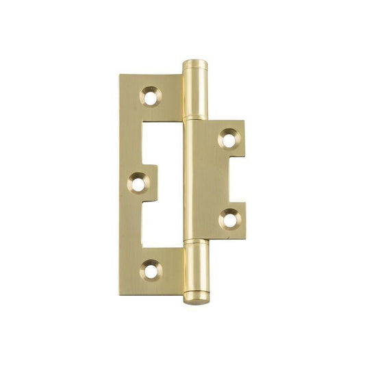 SDG Hinge Hirline Polished Brass W35mm