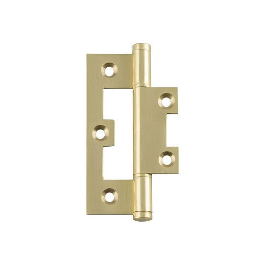 SDG Hinge Hirline Polished Brass W35mm