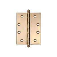 SDG Hinge Loose Pin Polished Brass W75mm