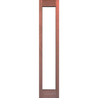 Solid Exterior 1 Glass Panel French Door Sidelight