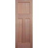 Solid Exterior 3 Panel Bungalow Door