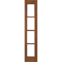 Solid Exterior 4 Glass Panel French Door Sidelight