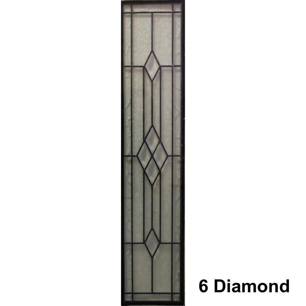 Solid Exterior 4 Panel Classic Glass Door