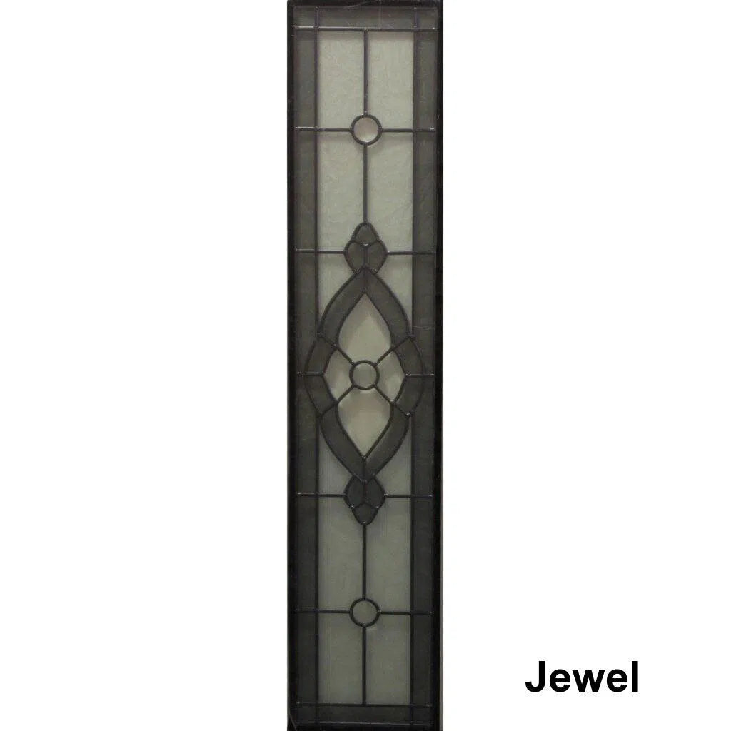 Solid Exterior 4 Panel Classic Glass Door