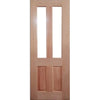 Solid Exterior 4 Panel Classic Glass Door