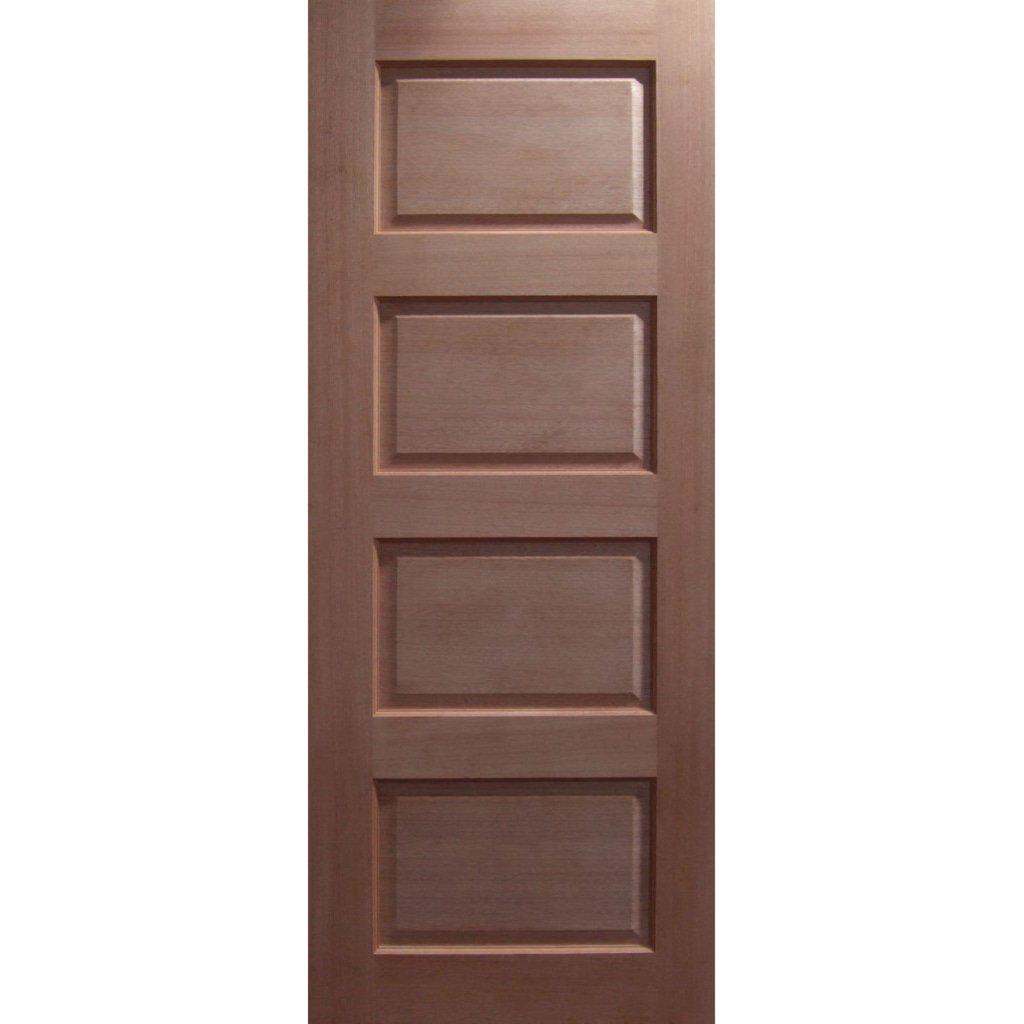 Solid Exterior 4 Panel Door