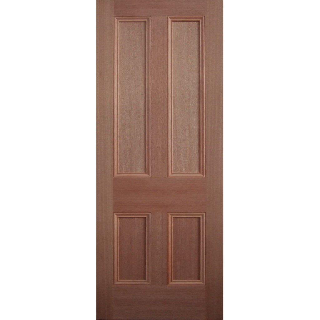 Solid Exterior 4 Panel Victorian Door