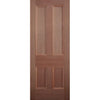 Solid Exterior 4 Panel Victorian Door