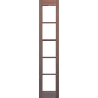 Solid Exterior 5 Glass Panel French Door Sidelight