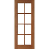 Solid Exterior 8 Glass Panel French Door
