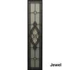 Solid Exterior Cricket Bat And Heavy Moulding Glass Panel Door