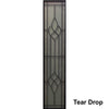 Solid Exterior Cricket Bat And Heavy Moulding Glass Panel Door