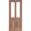 Solid Exterior Cricket Bat And Heavy Moulding Glass Panel Door