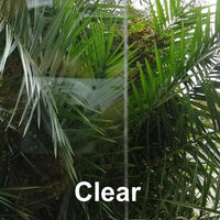 Solid Exterior Horizontal 4 Glass Panel Sidelight