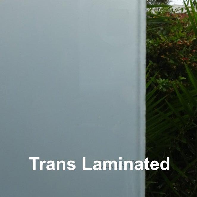Solid Exterior Horizontal 5 Glass Panel Door