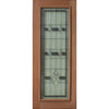 Solid Exterior Mistletoe Triple Glazed Leadlight Panel Door With Heavy Moulding