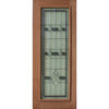 Solid Exterior Mistletoe Triple Glazed Leadlight Panel Door With Heavy Moulding