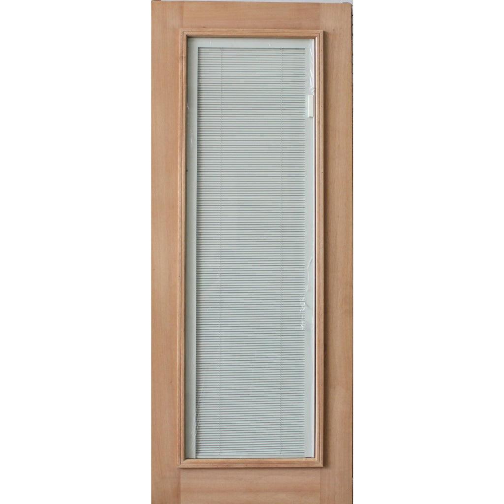 Solid Exterior Venetian Blind Integrated Full Door