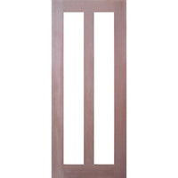 Solid Interior 2 Glass Panel Door