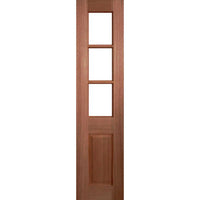 Solid Interior 3 Glass Panel French Door Sidelight