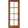 Load image into Gallery viewer, Solid Interior 8 Glass Panel French Door