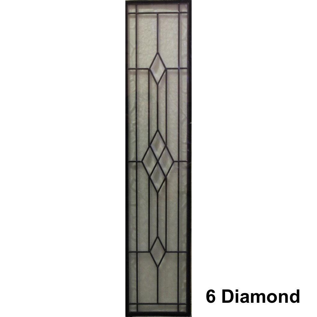 Solid Interior Classic Glass 4 Panel Door