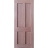 Solid Interior Flat 4 Panel Door