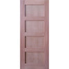 Solid Interior Flat 4 Panel Door