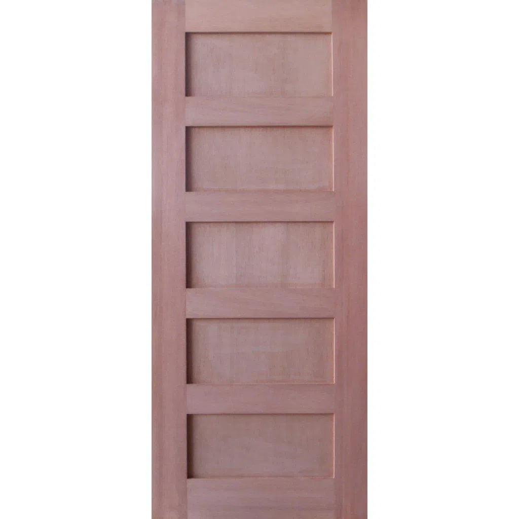 Solid Interior Flat 5 Panel Door