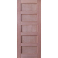 Solid Interior Flat 5 Panel Door