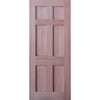 Solid Interior Flat 6 Panel Door