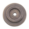 Tradco Backplate For Domed Cupboard Knob Antique Brass D25mm